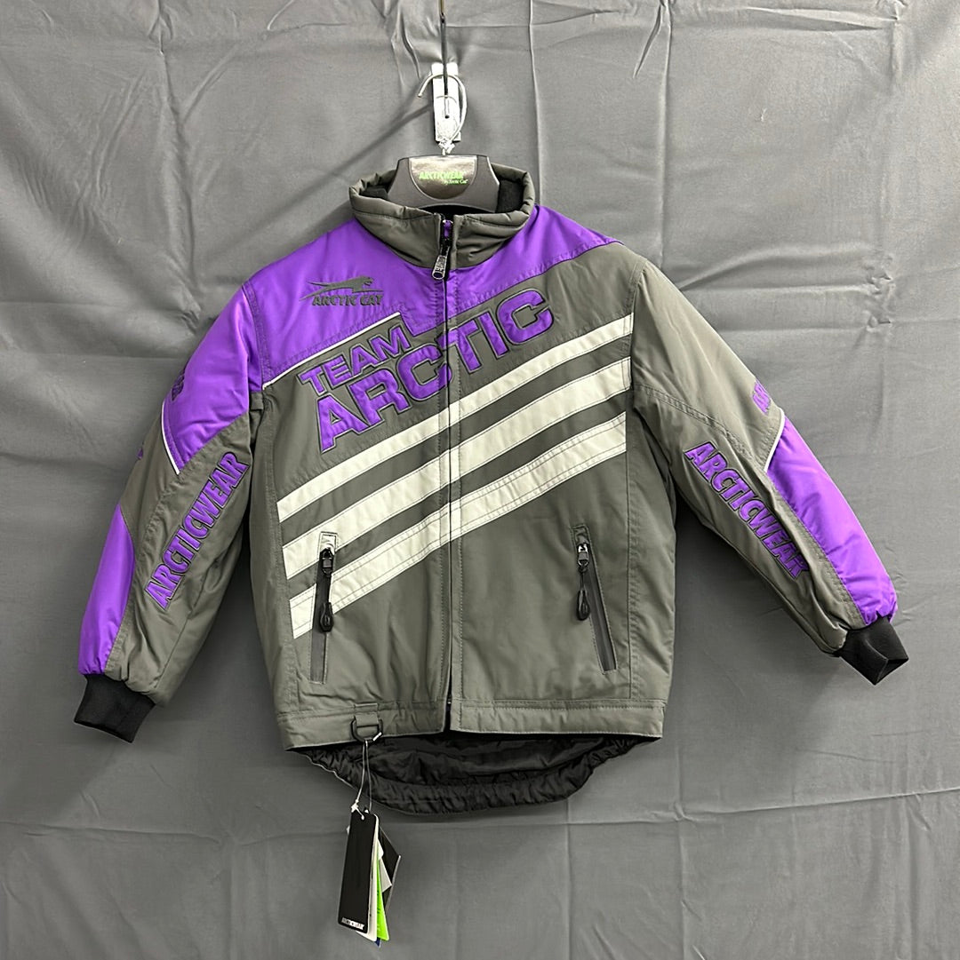 Youth Arctic Cat Purple Team Jacket