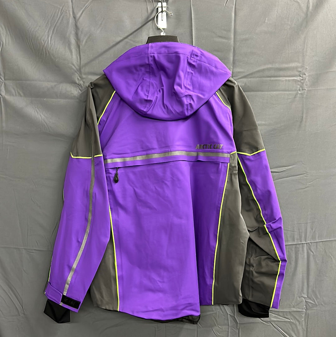 Men’s Arctic Cat Alpine Purple Jacket With Hood