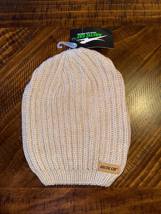 Arctic Cat Sparkle Slouchy Beanie Ivory