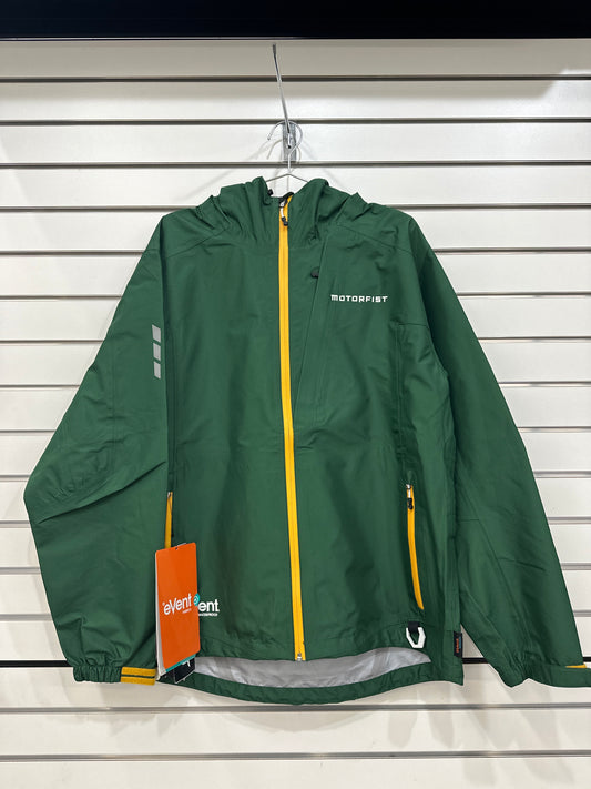 Motorfist Green Alpine Jacket (rain gear)