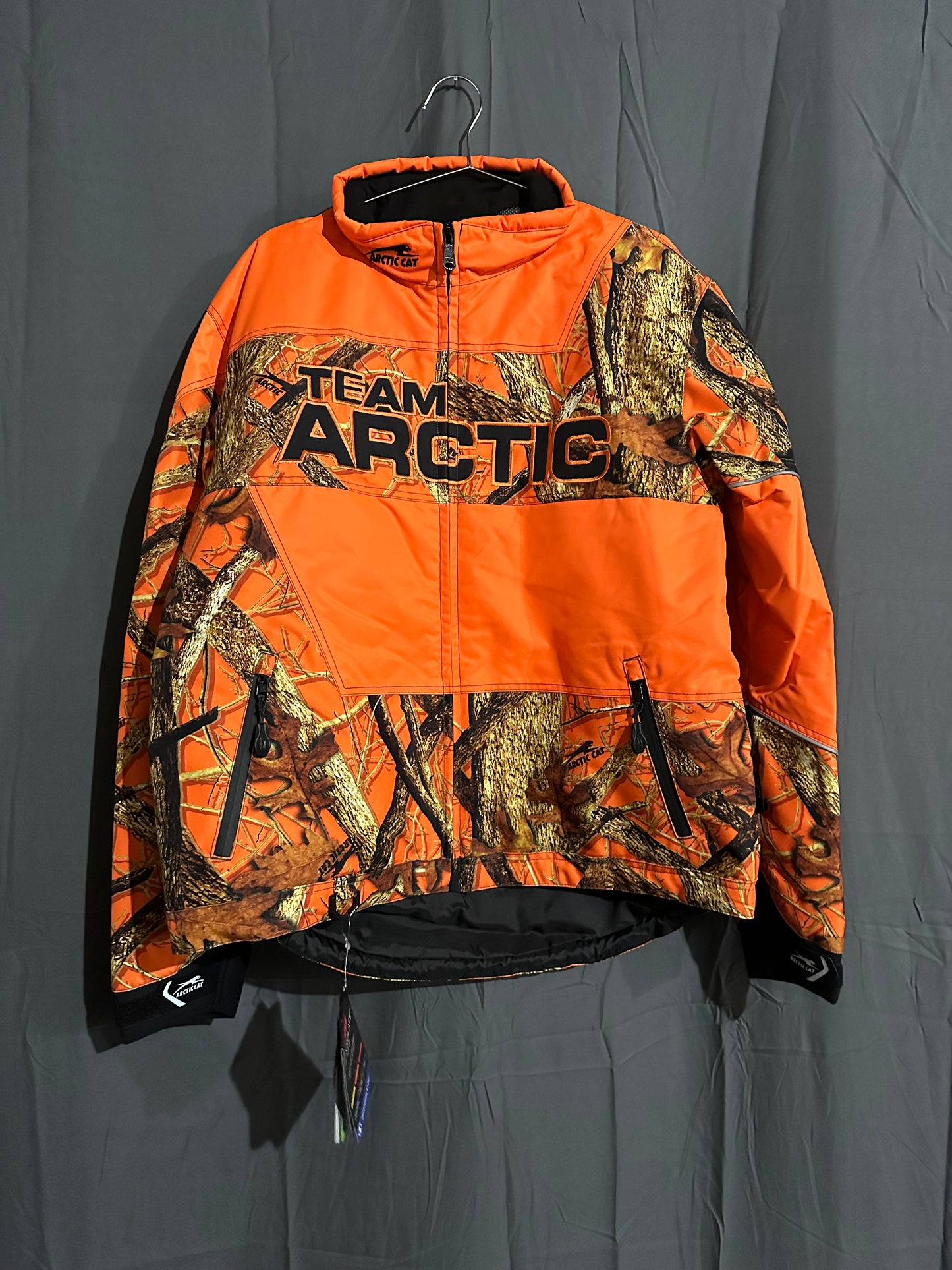 Men’s Arctic Cat Orange Camo Jacket