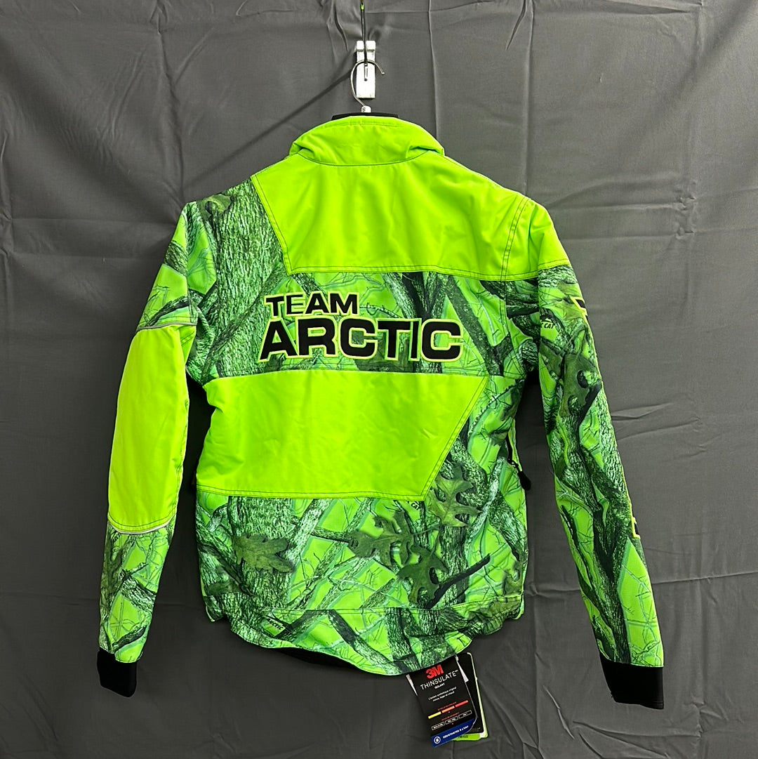 Men’s Arctic Cat Lime Green Camo Jacket