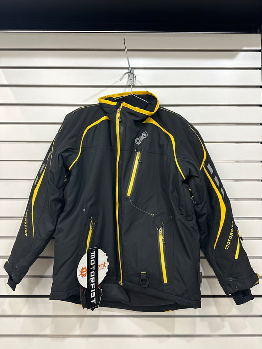 Men’s Motorfist Black/Yellow Redline Jacket