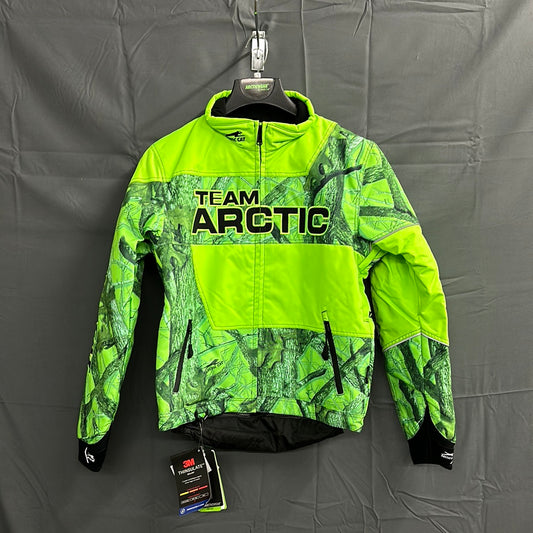 Men’s Arctic Cat Lime Green Camo Jacket