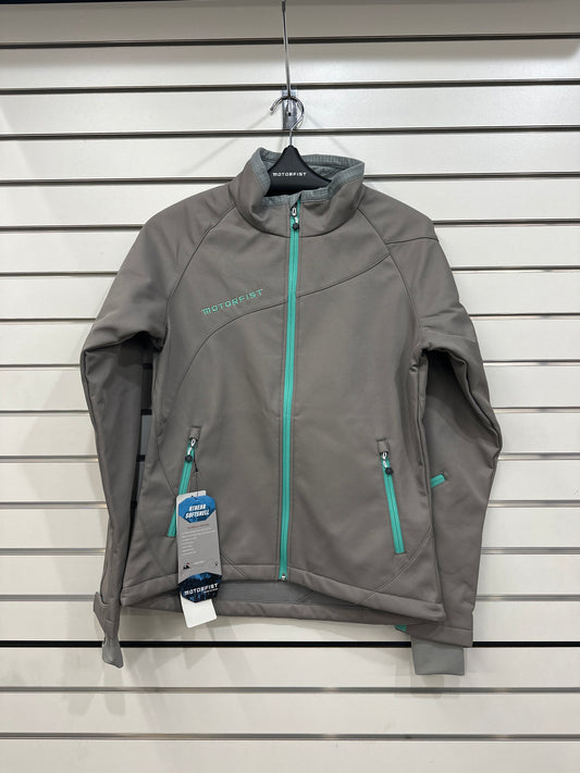 Women’s Motorfist Teal Athena Softshell Jacket