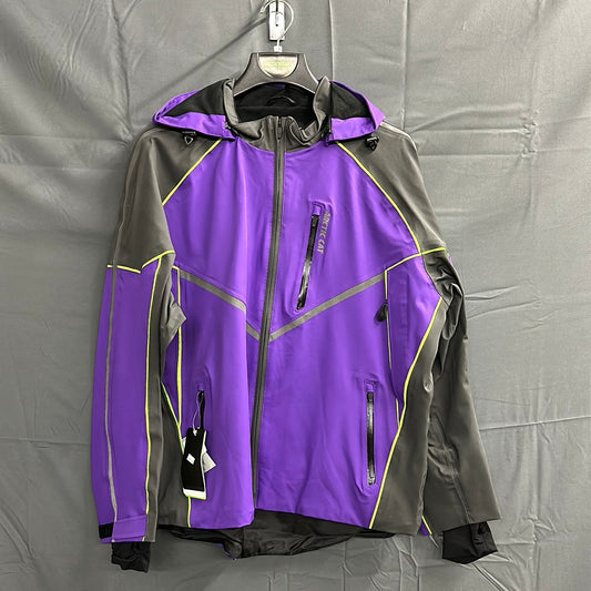 Men’s Arctic Cat Alpine Purple Jacket With Hood