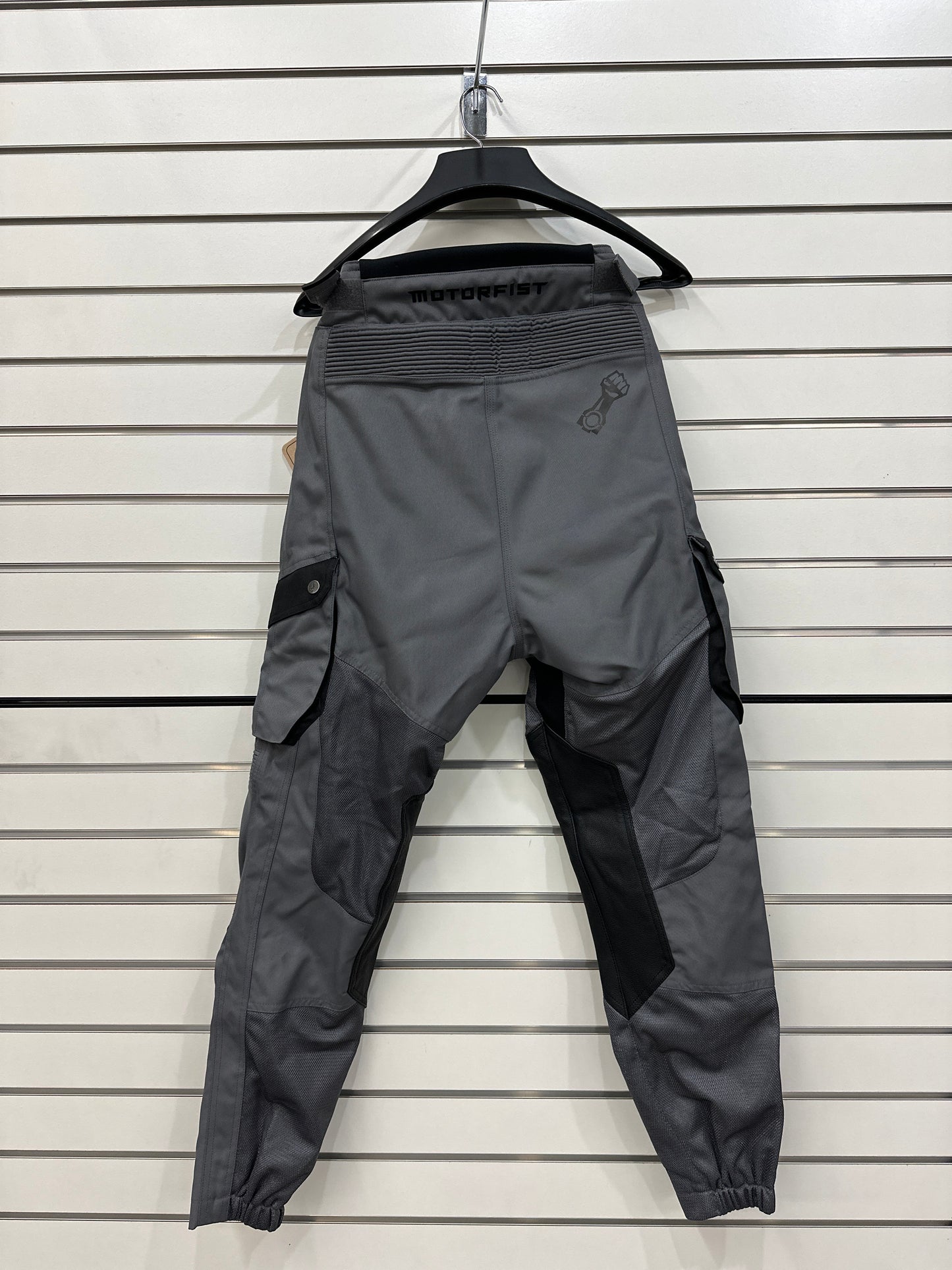 Motorfist Gray/Black Skyline Pant (mesh & tight ankle)