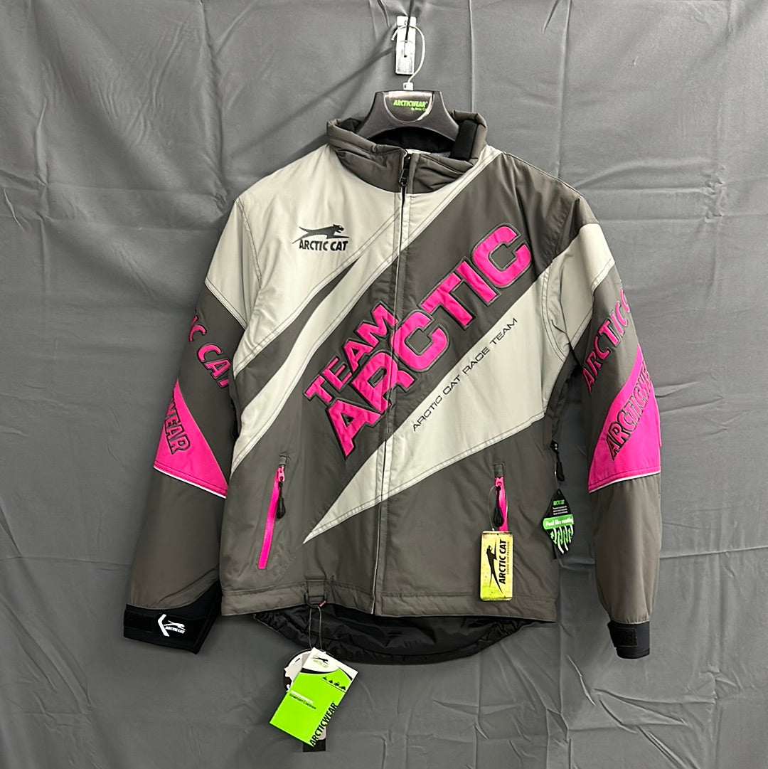 Women’s Arctic Cat Team Jacket with Pink Logo