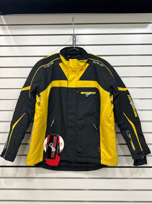 Men’s Motorfist Black/Yellow Carbide Jacket