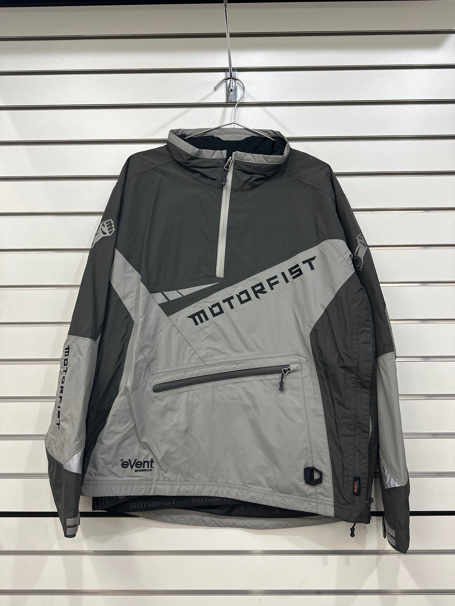 Motorfist Stealth/Gray Trophy Pullover Jacket