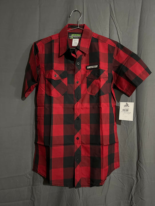 Men’s Arctic Cat Plaid Shirt