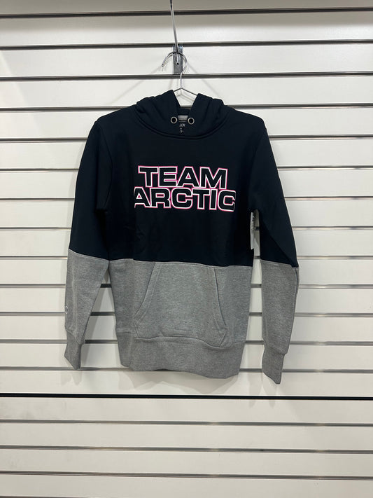 Team Arctic Women’s Pink/Gray Hoodie