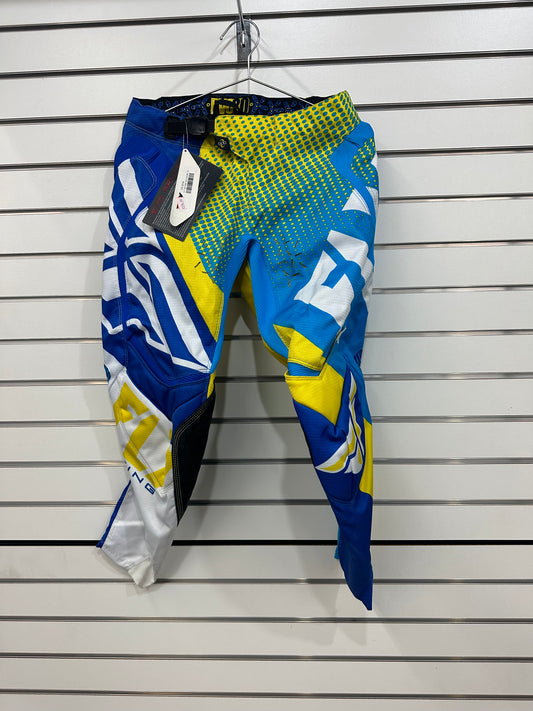 Fly Evo Dirt Bike Pants Blue