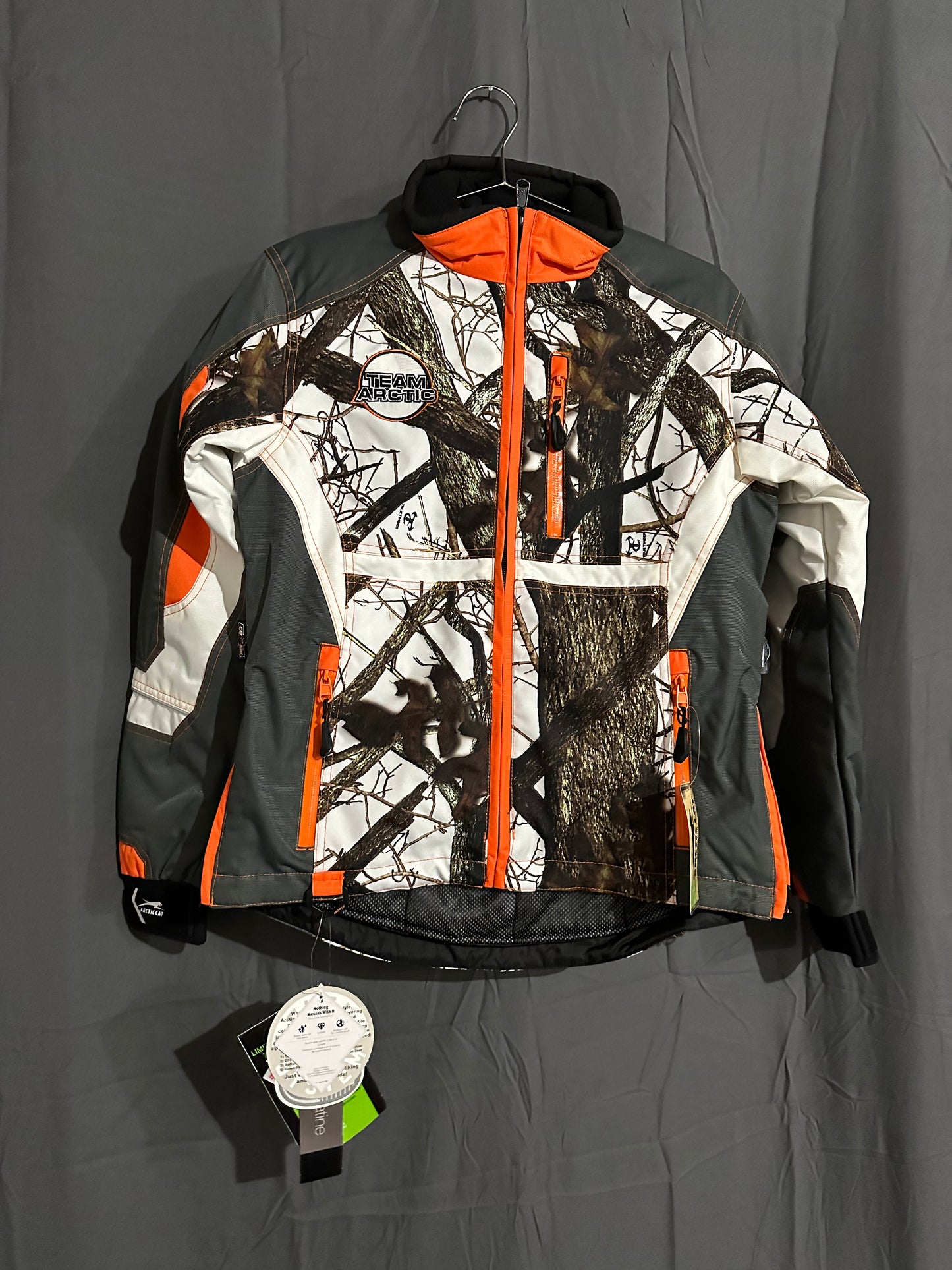 Women’s Arctic Cat Camo Orange Jacket