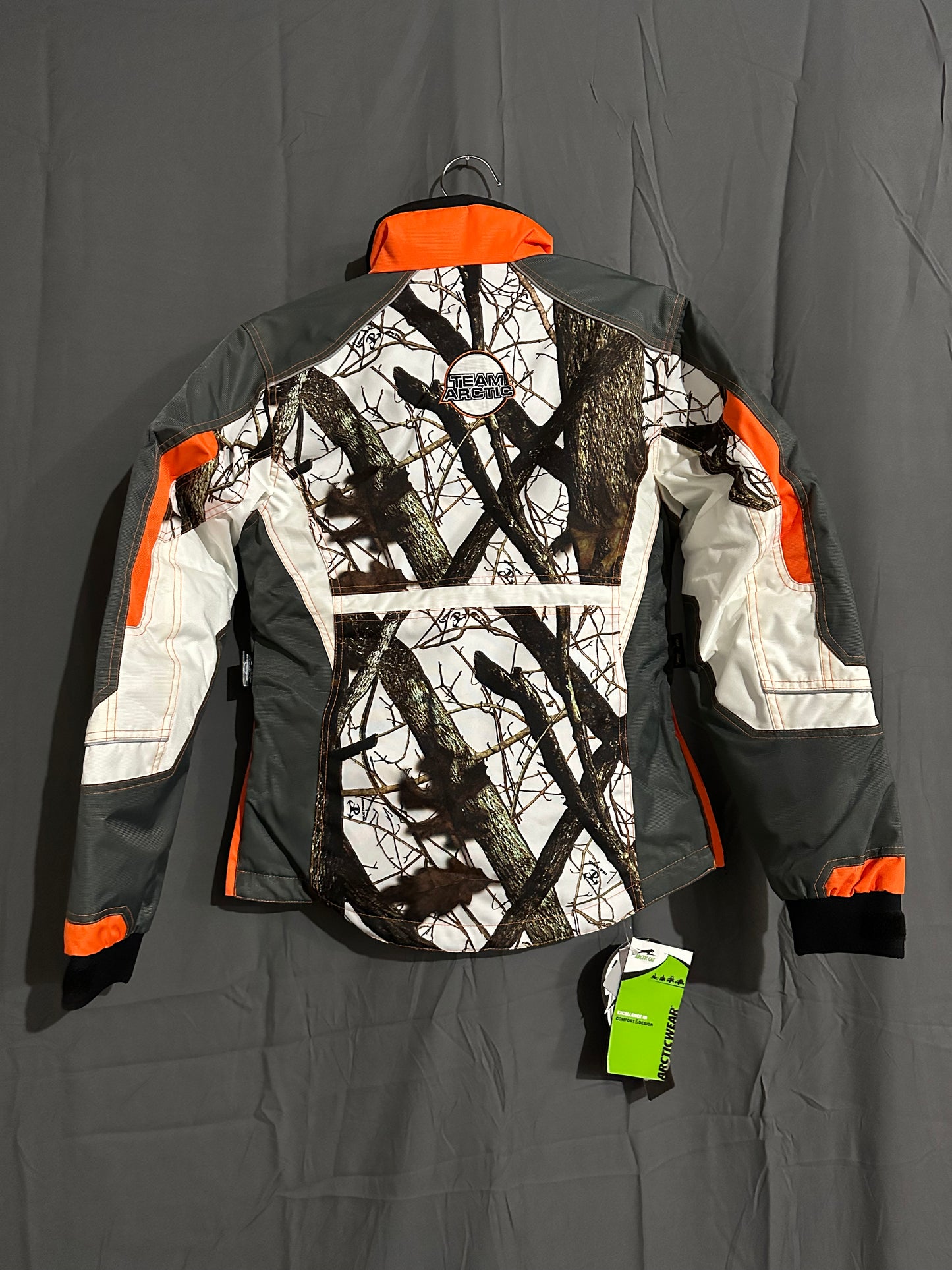 Women’s Arctic Cat Camo Orange Jacket