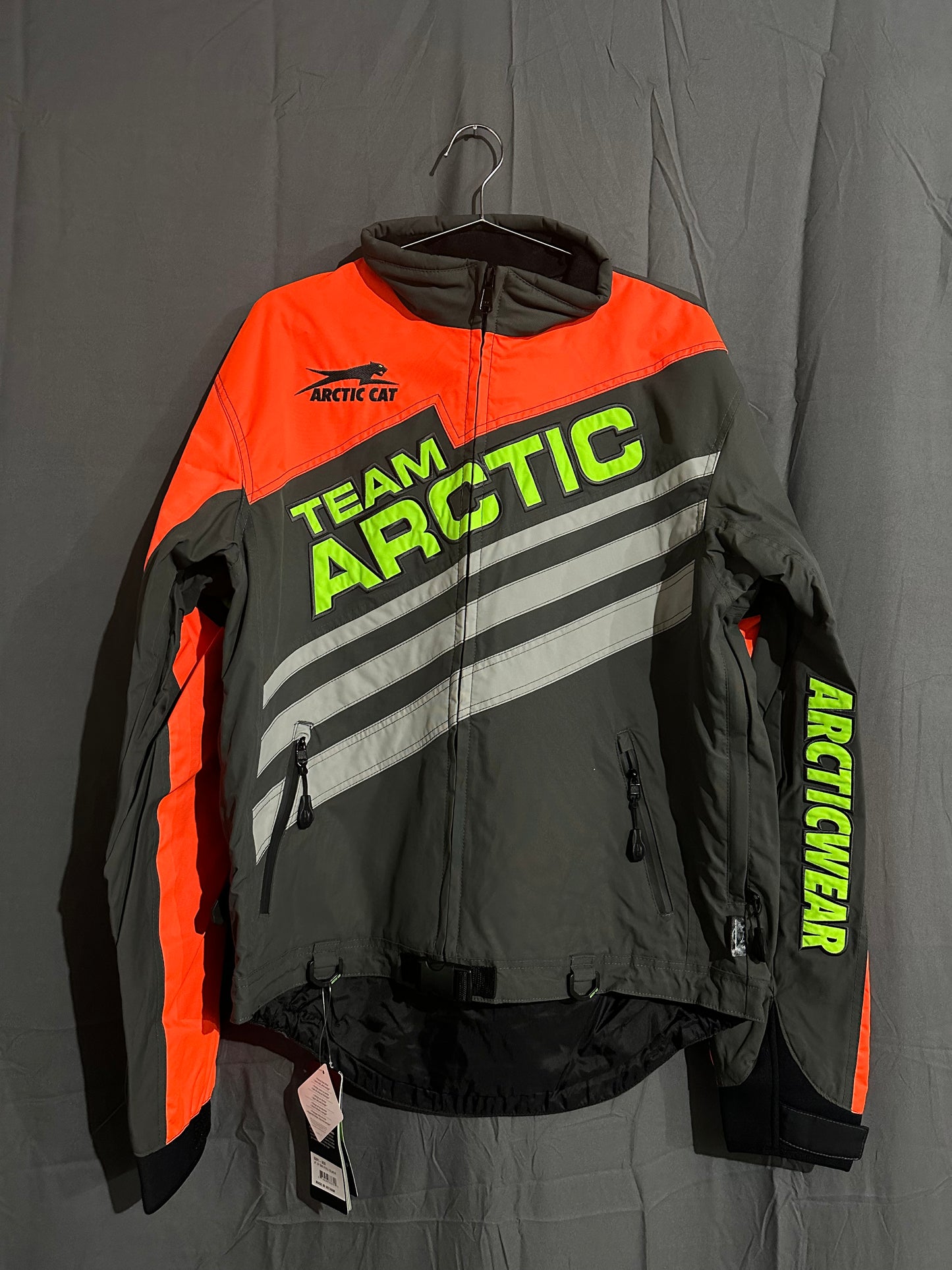 Men’s Arctic Cat Jacket Dark Gray (Full Collar)